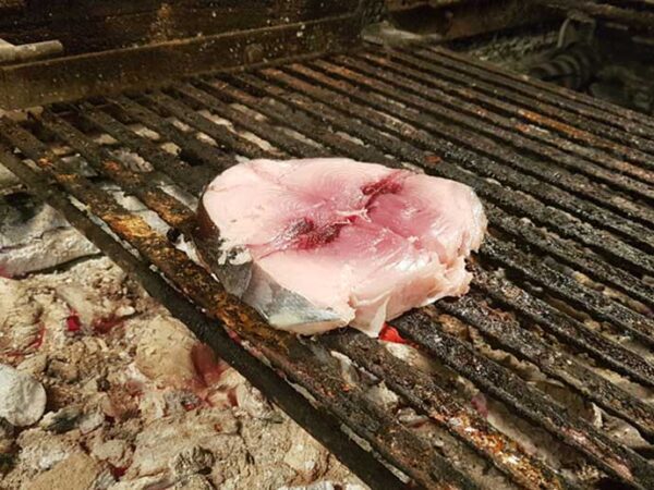 Bonito del Norte a la parrilla en el Asador Guetaria de Bilbao