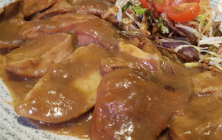 Temporada de hongos en asador Guetaria